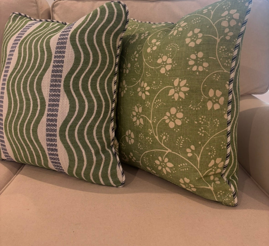 Carolina Irving/Schumacher cushion cover