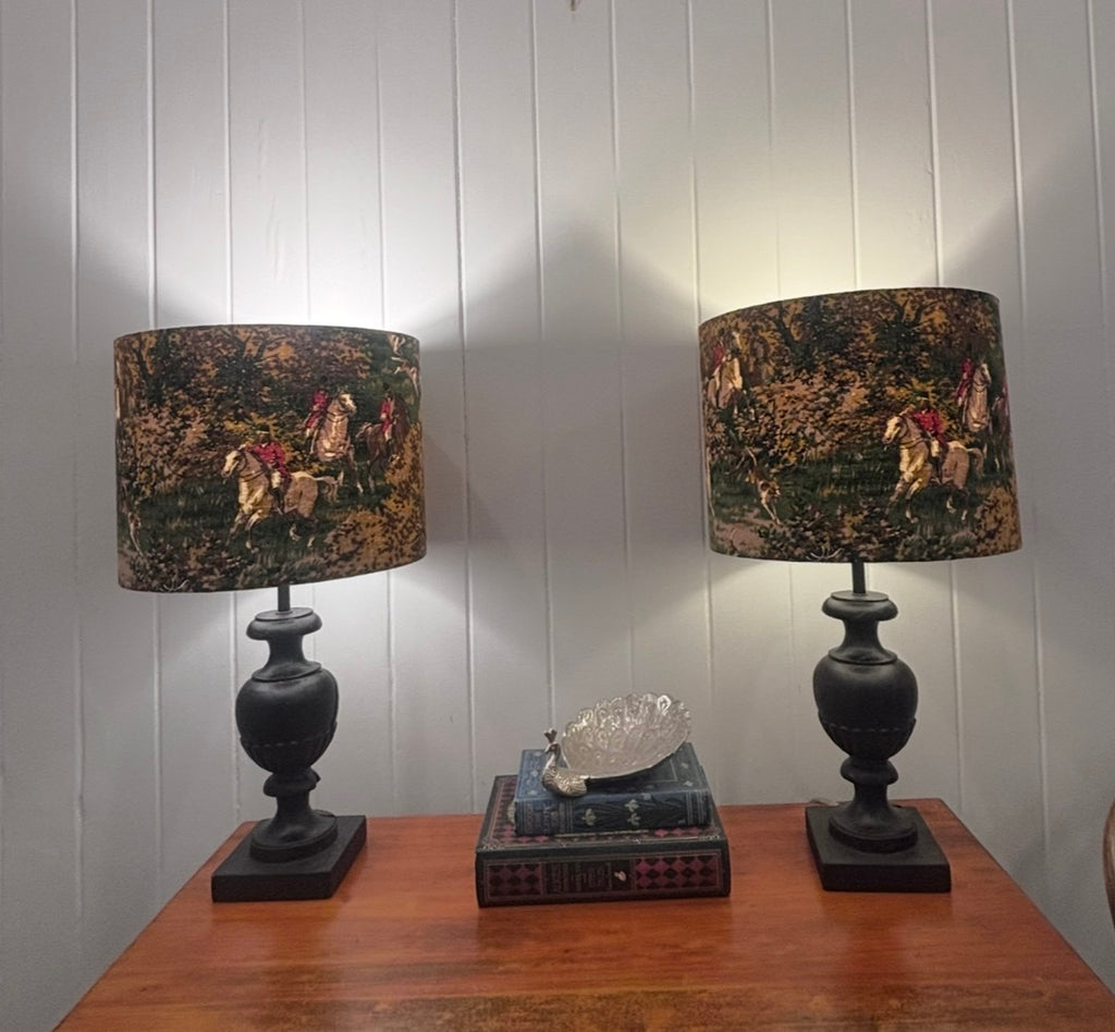Horse and Hound lamps