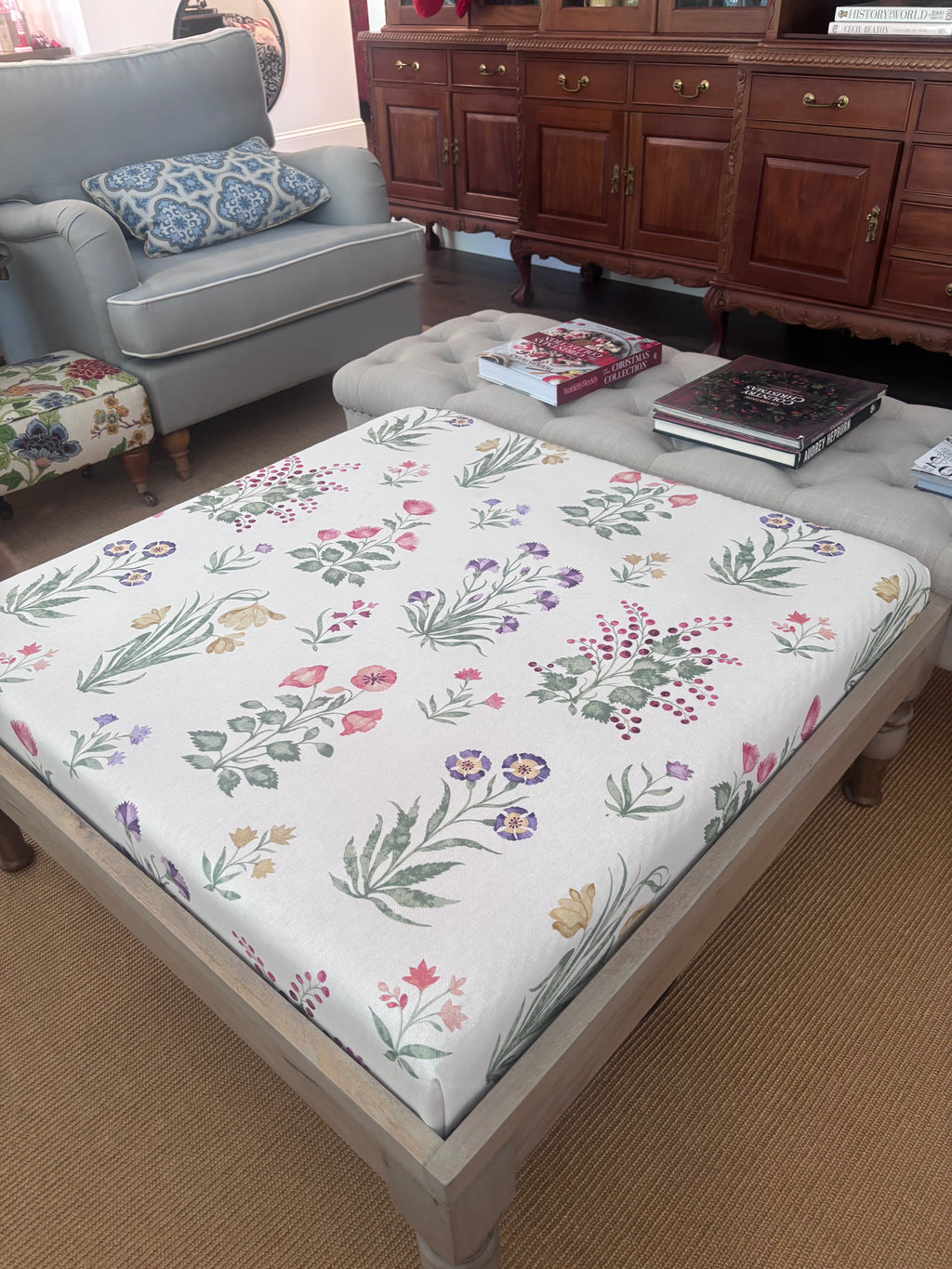 Nina Campbell ottoman