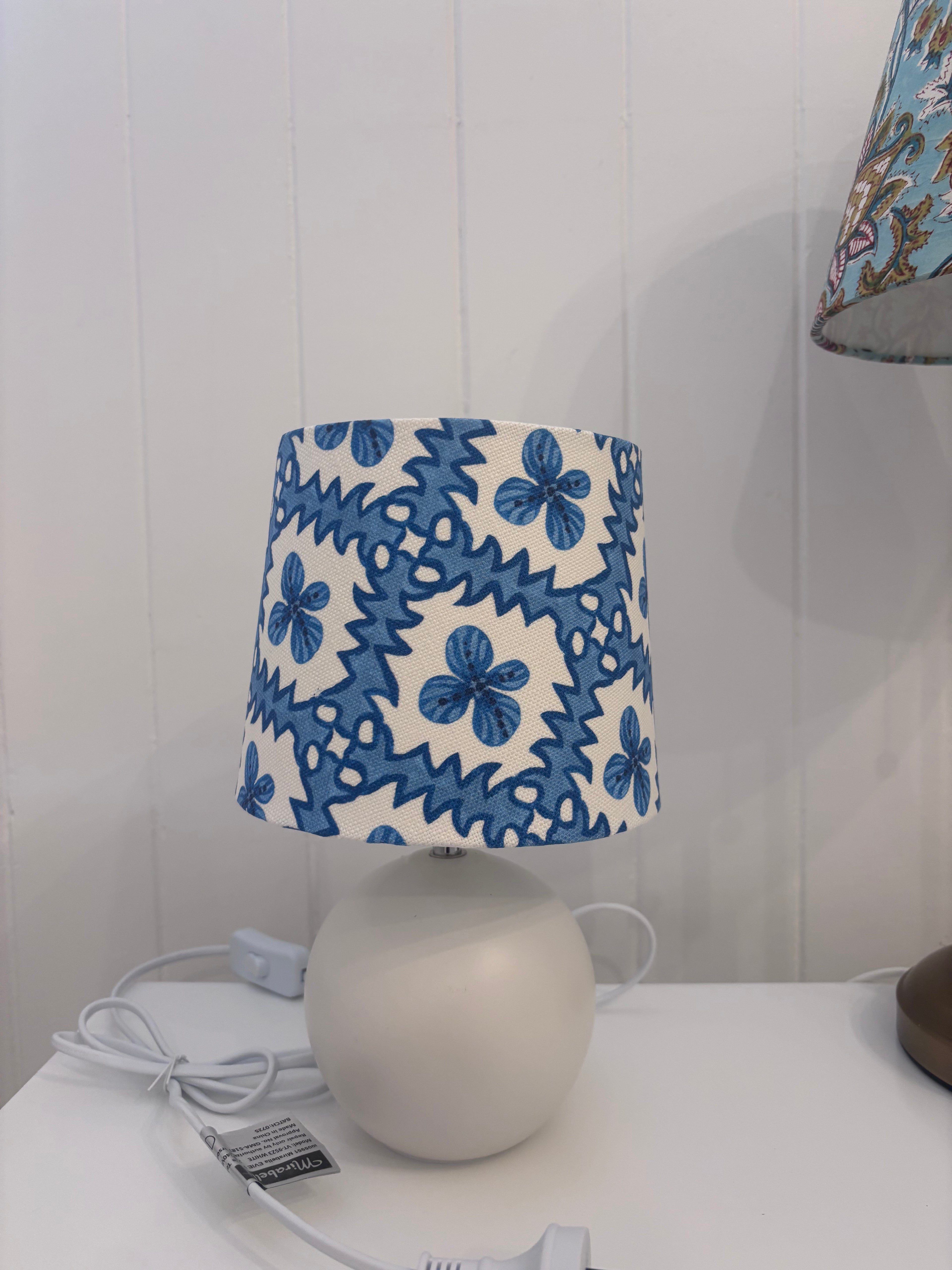 Lamp with Anna Spiro shade
