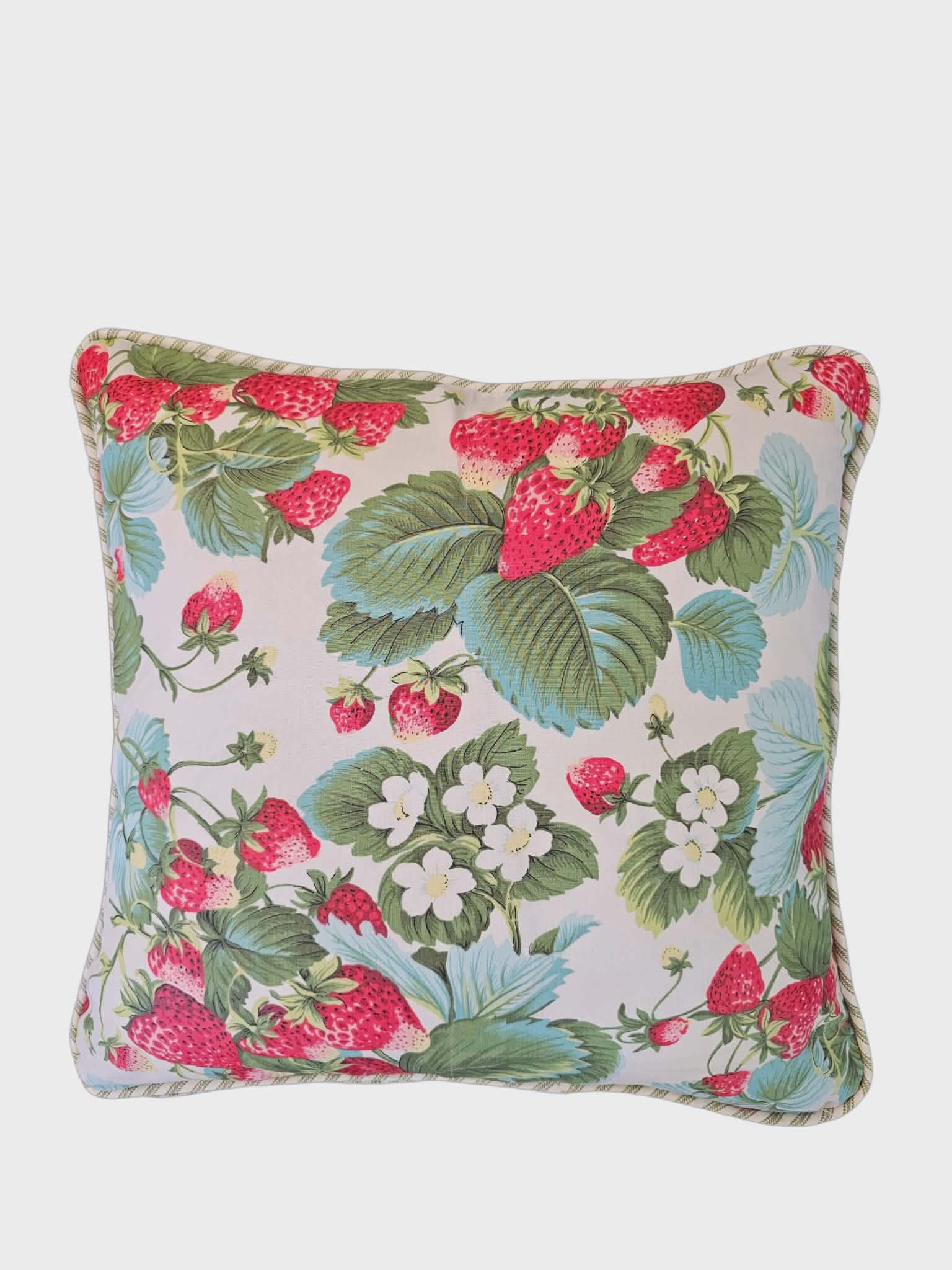 Vintage Strawbery cushion covers