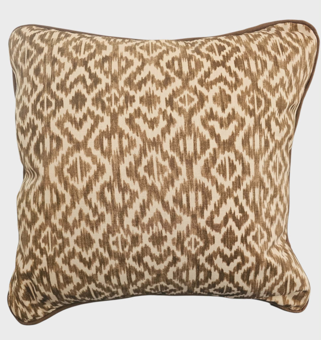 ikat cushion cover