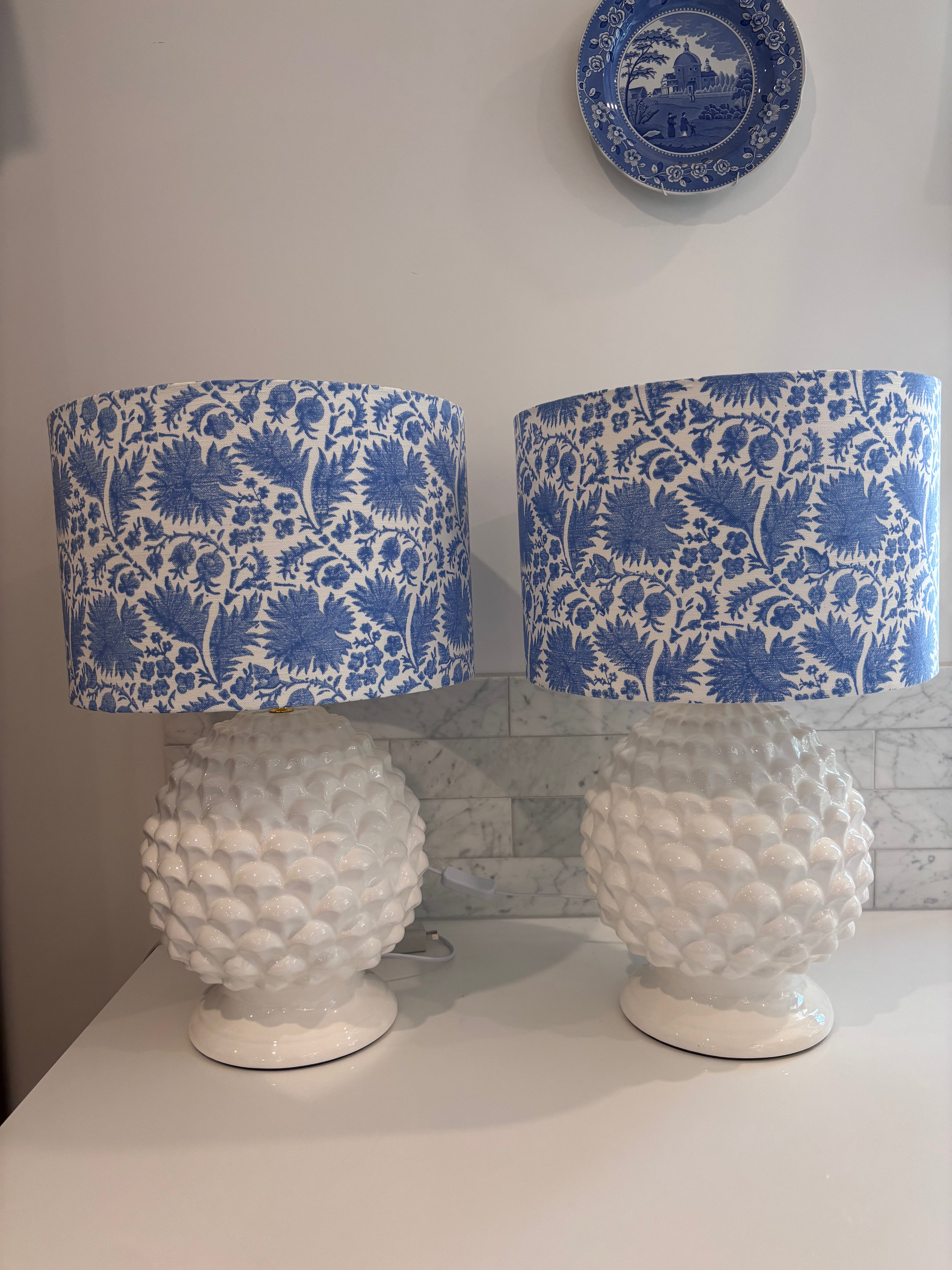 Large Artichoke lamp