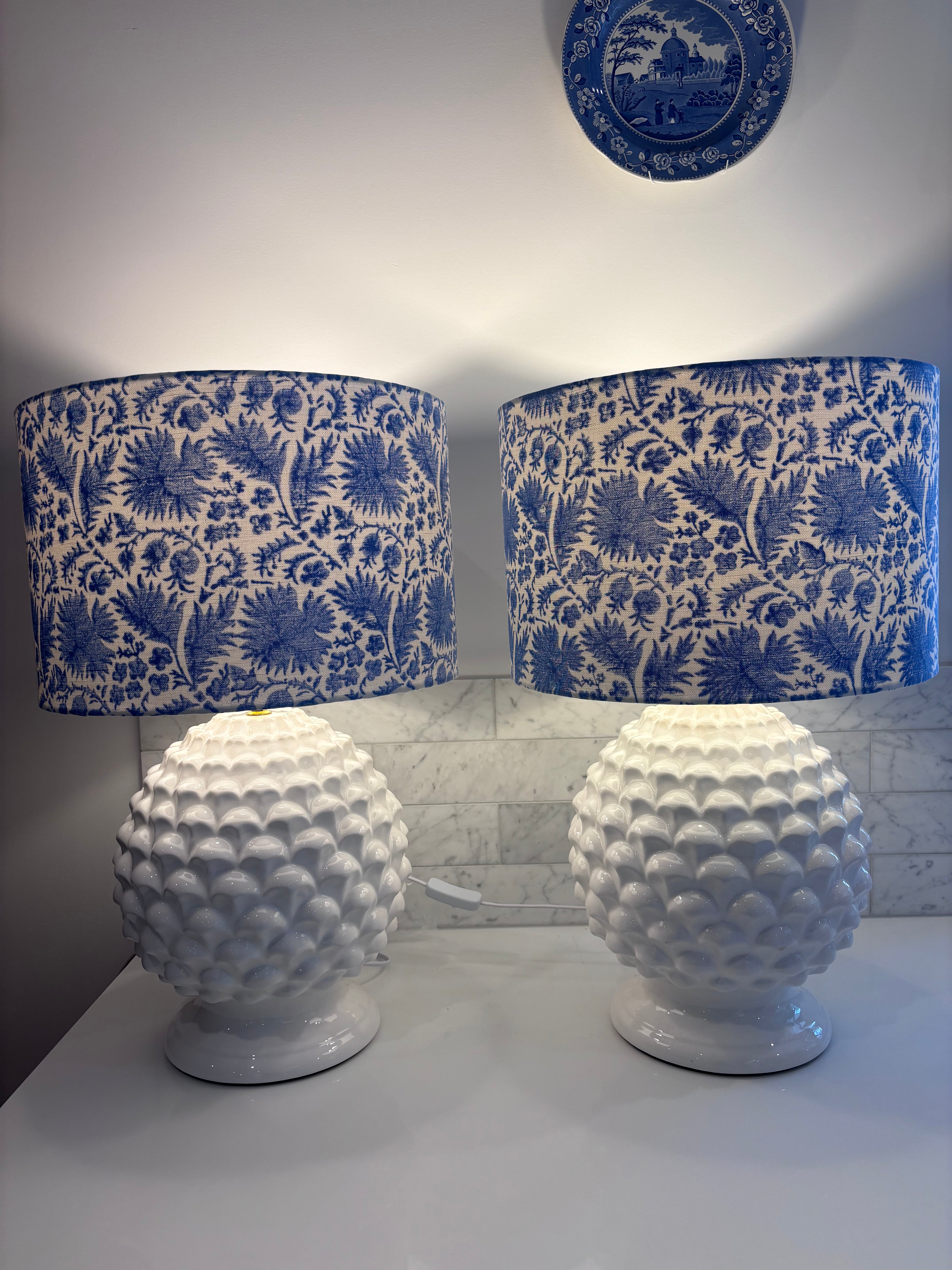 Large Artichoke lamp