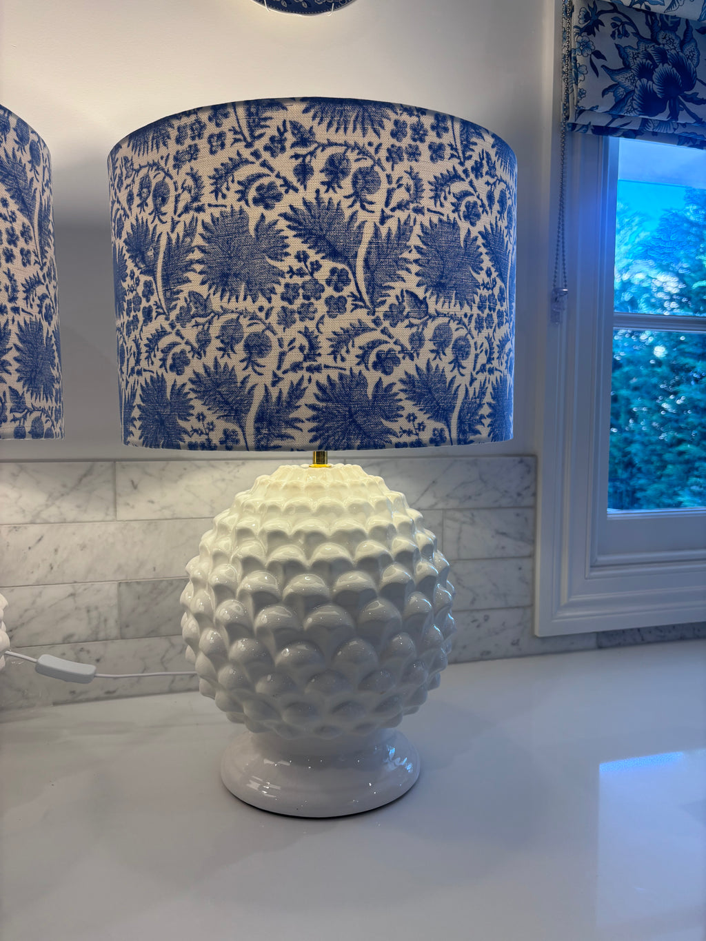 Large Artichoke lamp