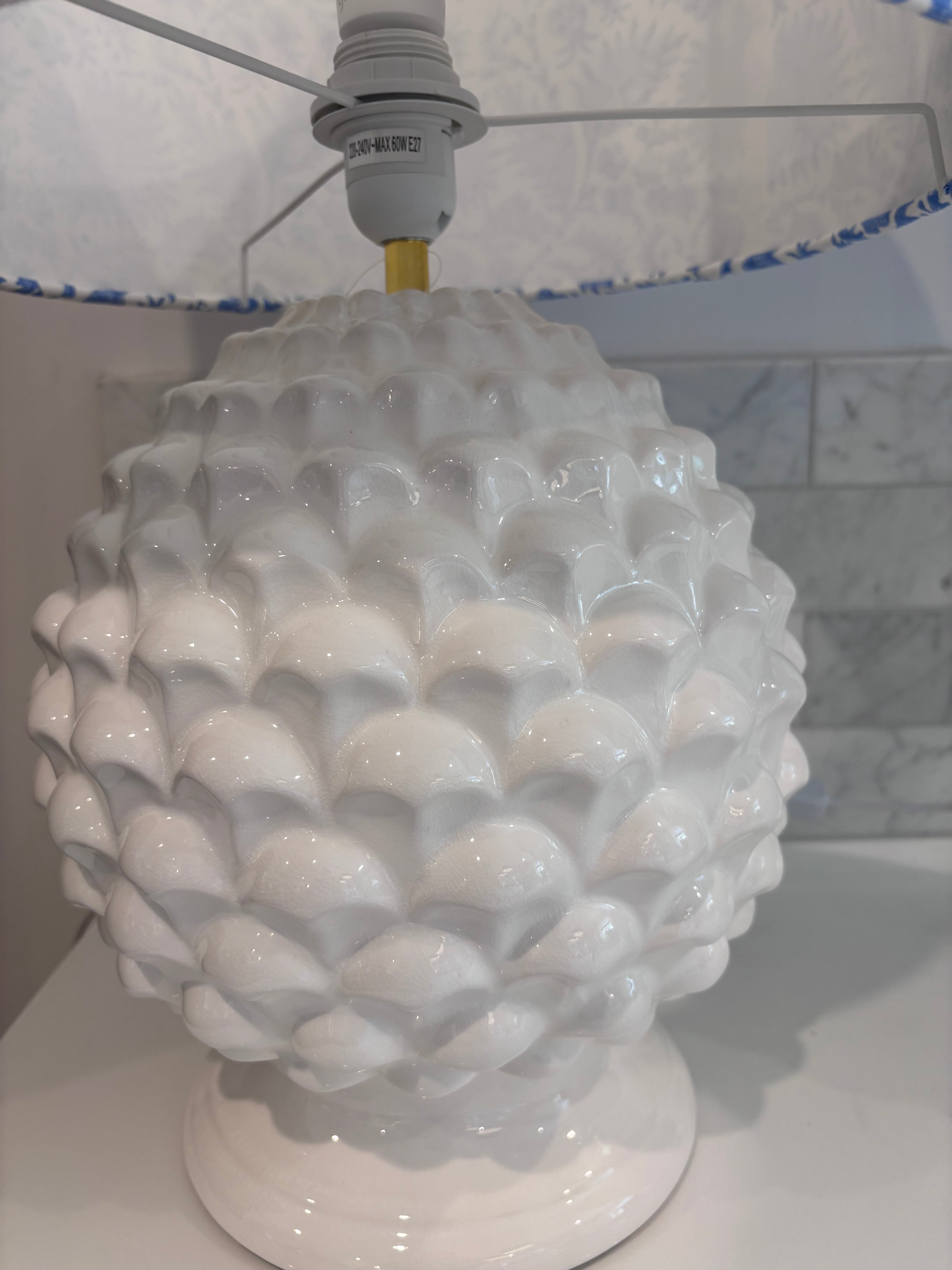 Large Artichoke lamp