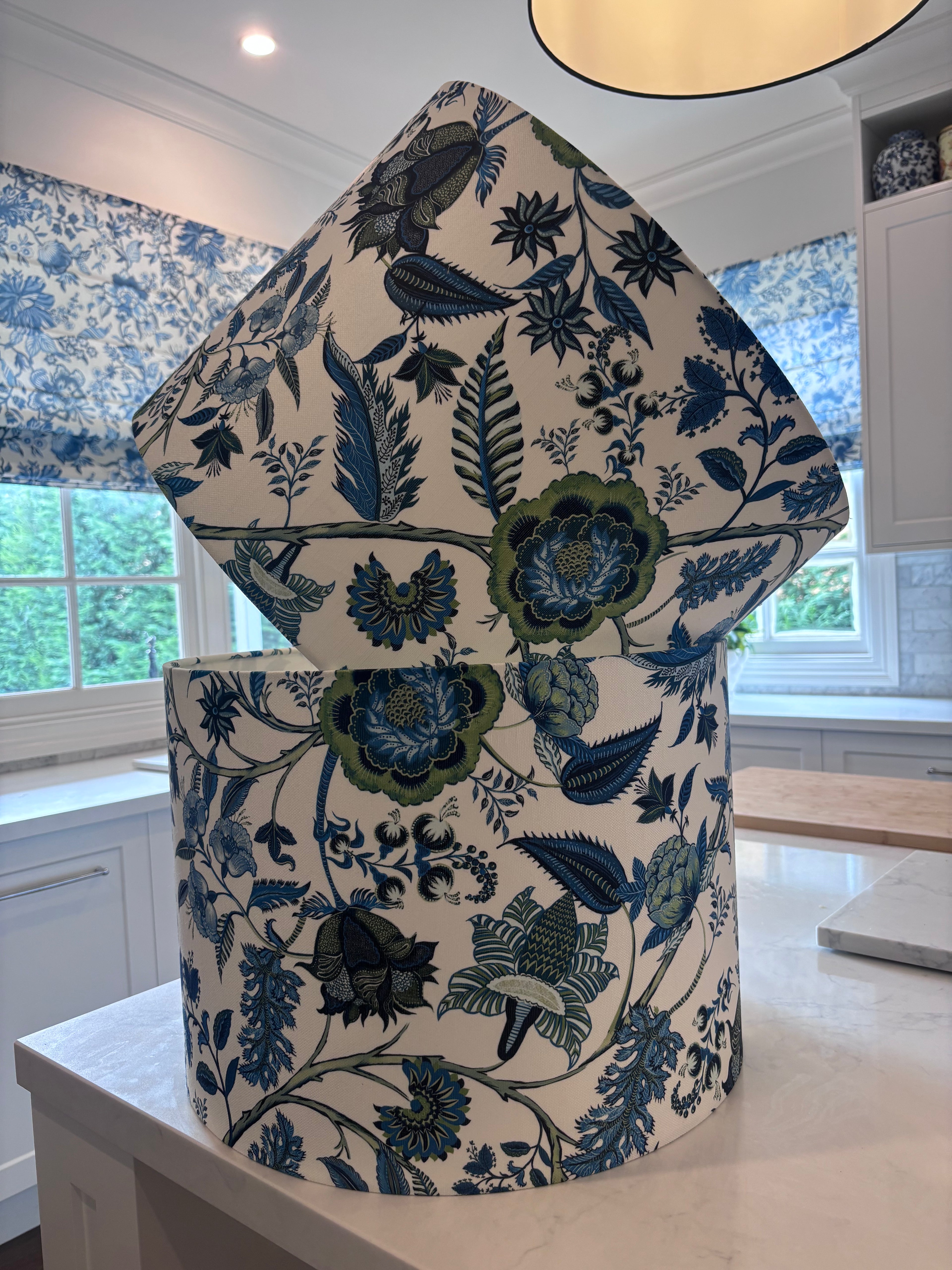 Indian Chinoiserie lampshade