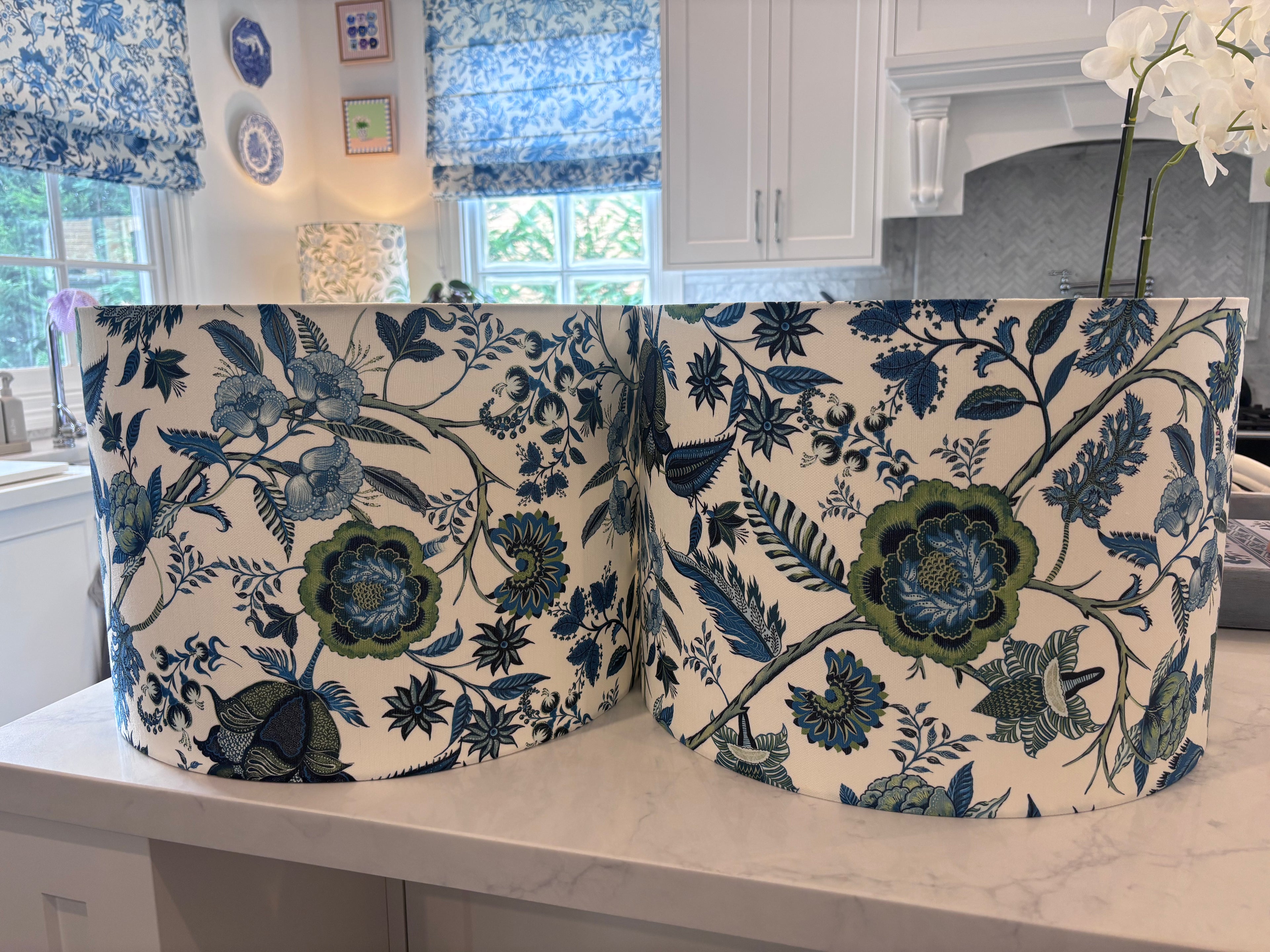 Indian Chinoiserie lampshade