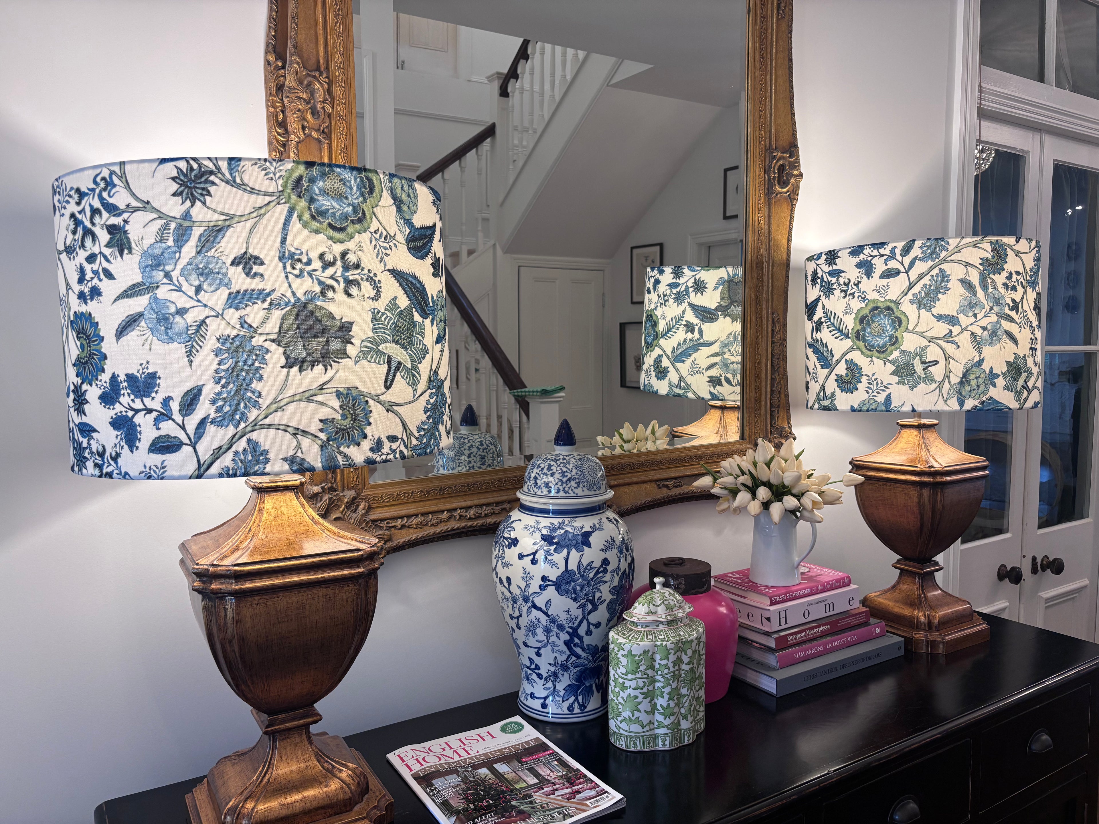Indian Chinoiserie lampshade