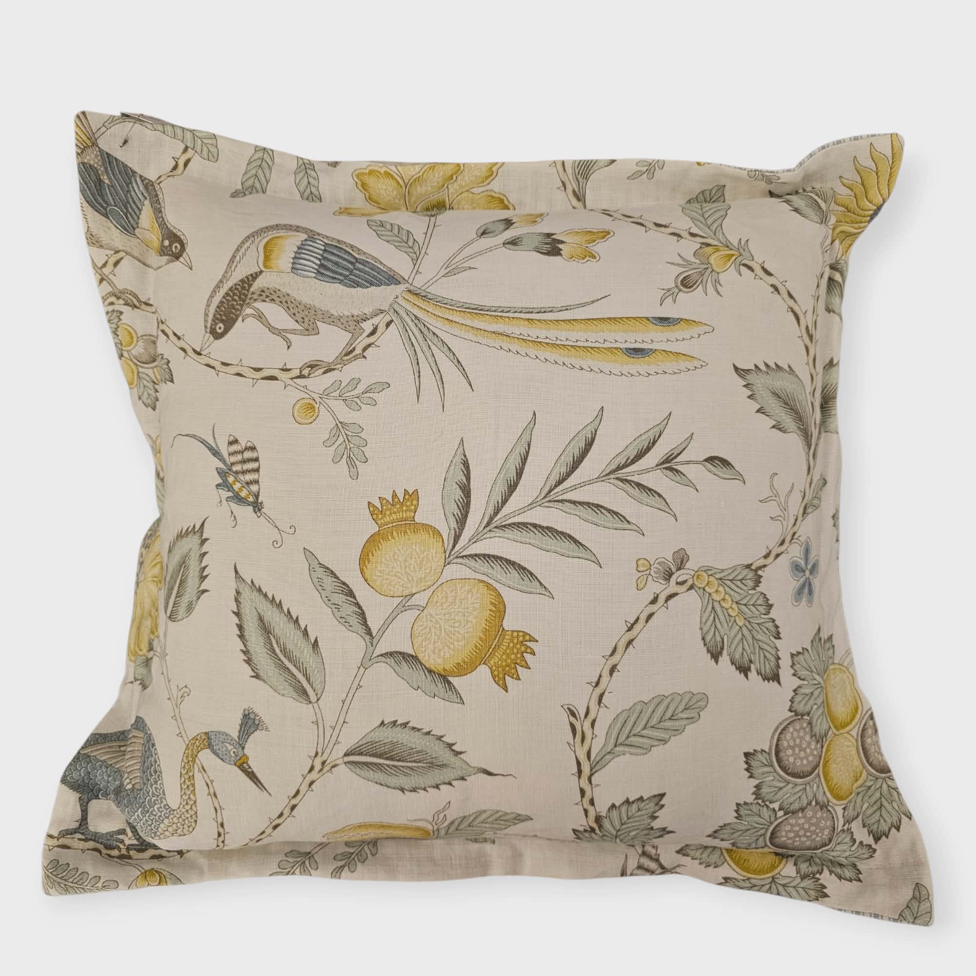 Citron cushion cover