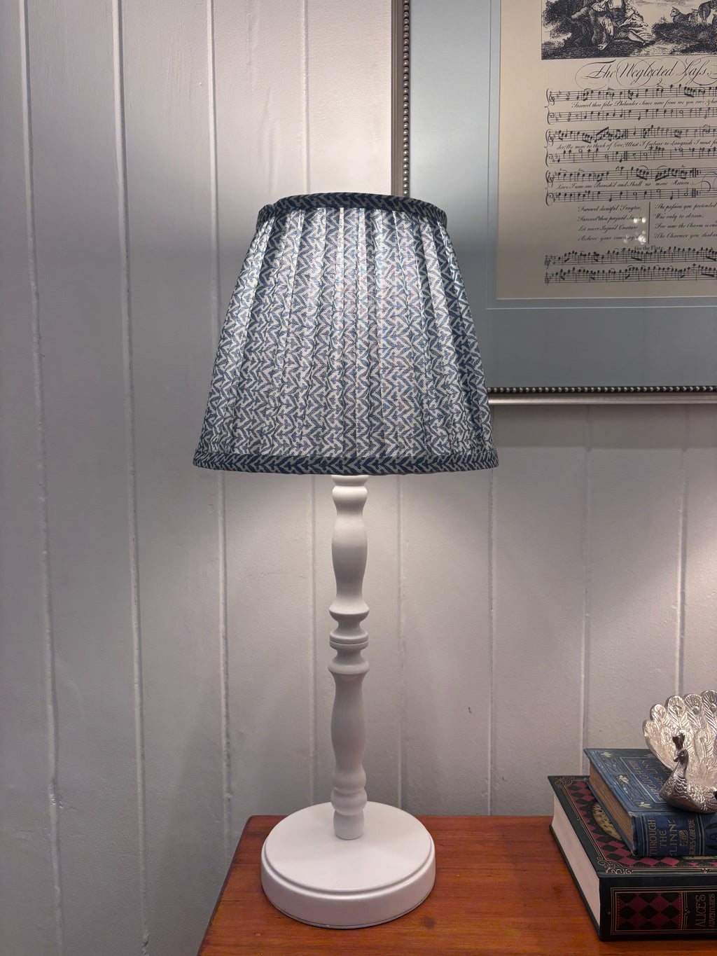 GP & J Baker Gathered Lampshade – Handmade Designer Shade