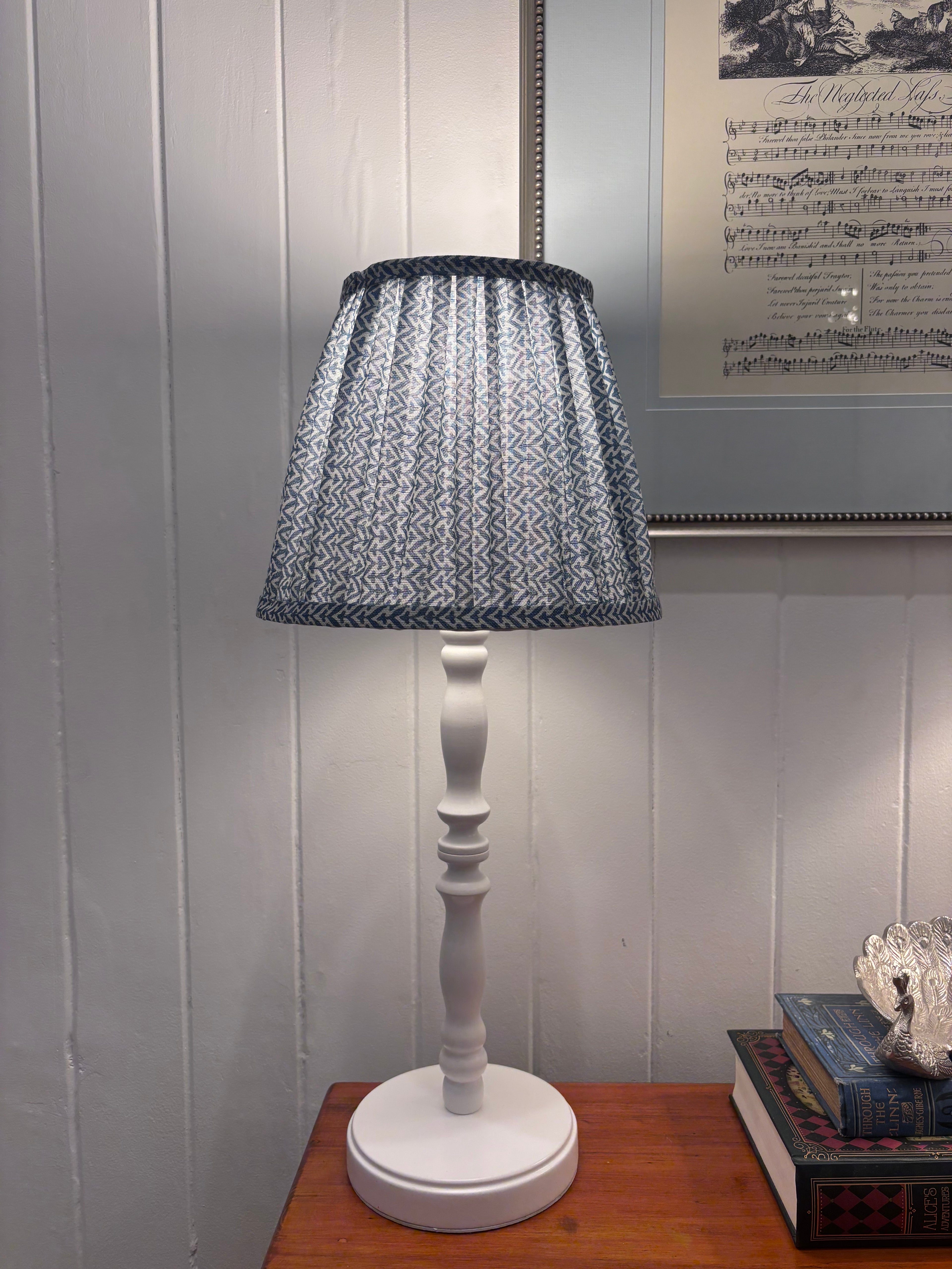GP & J Baker Gathered Lampshade – Handmade Designer Shade