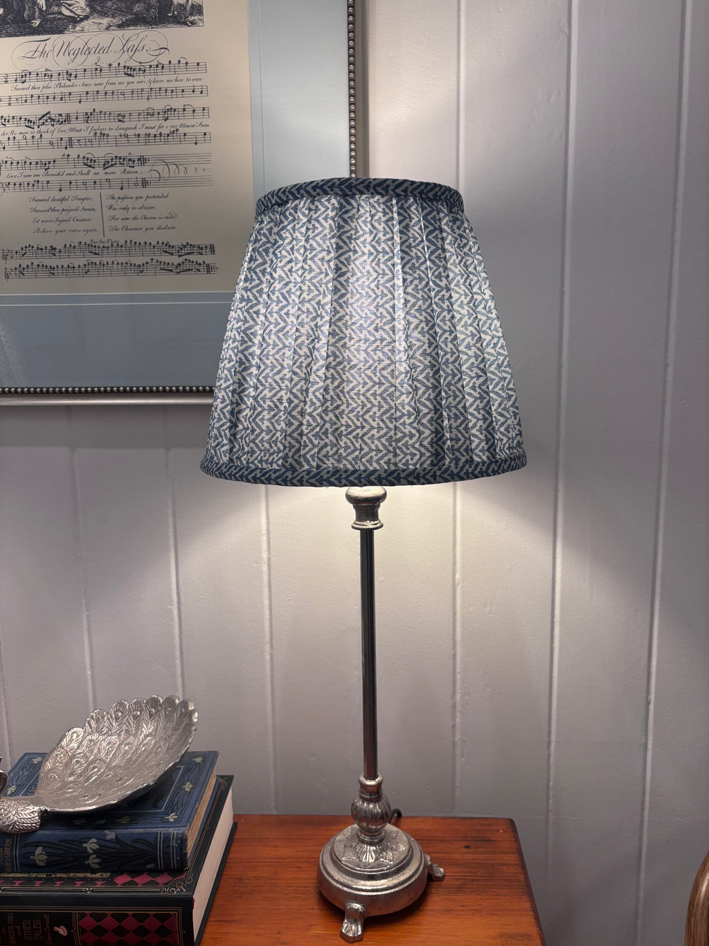GP & J Baker Gathered Lampshade – Handmade Designer Shade
