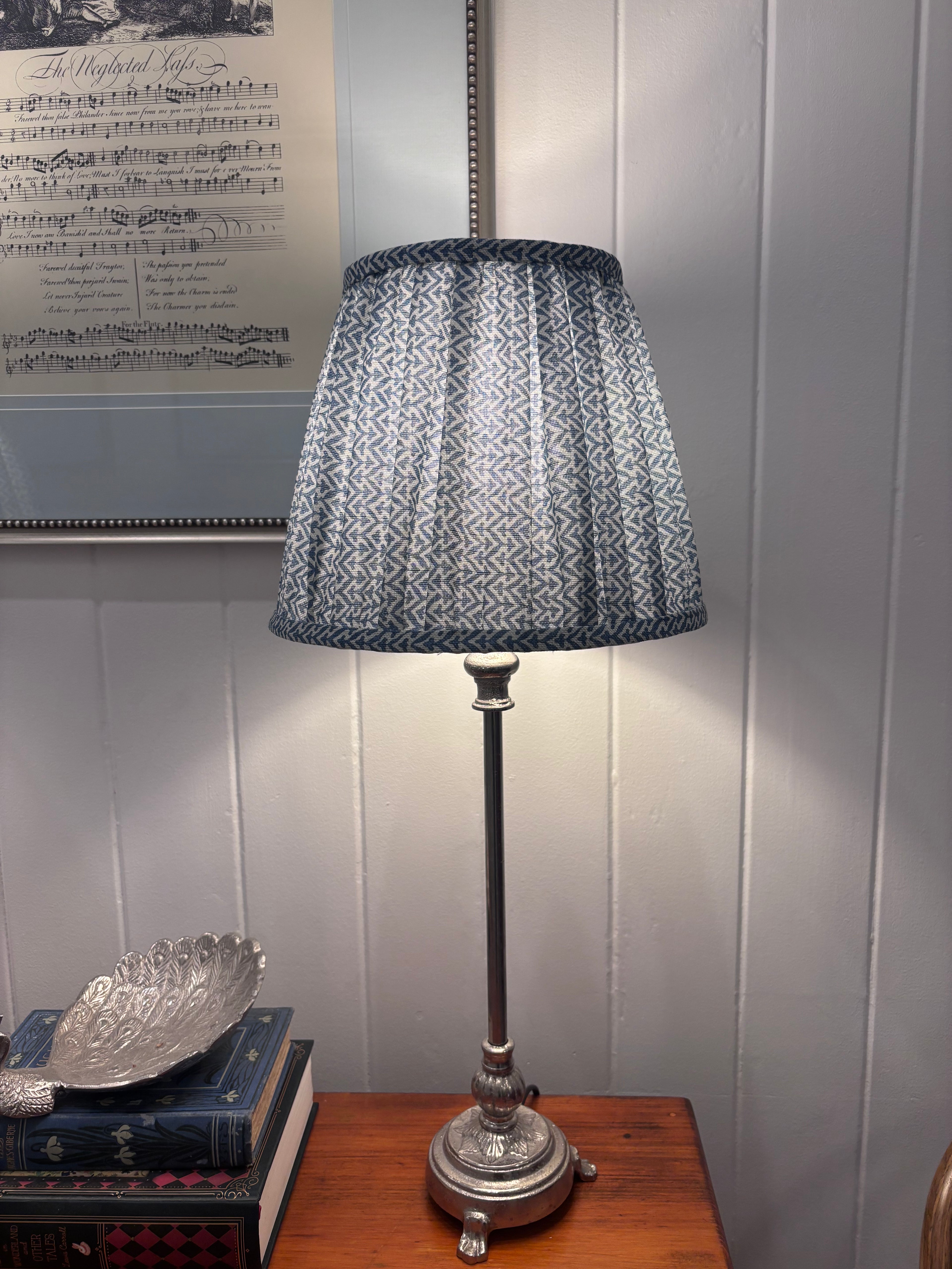 GP & J Baker Gathered Lampshade – Handmade Designer Shade