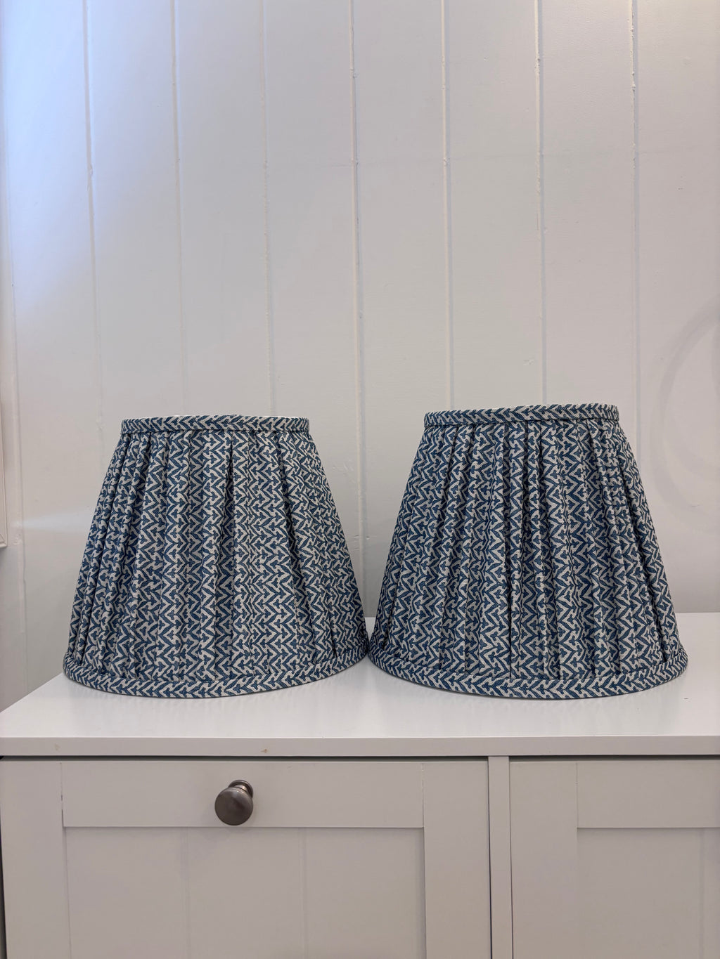 GP & J Baker Gathered Lampshade – Handmade Designer Shade