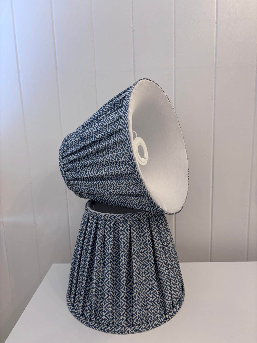 GP & J Baker Gathered Lampshade – Handmade Designer Shade