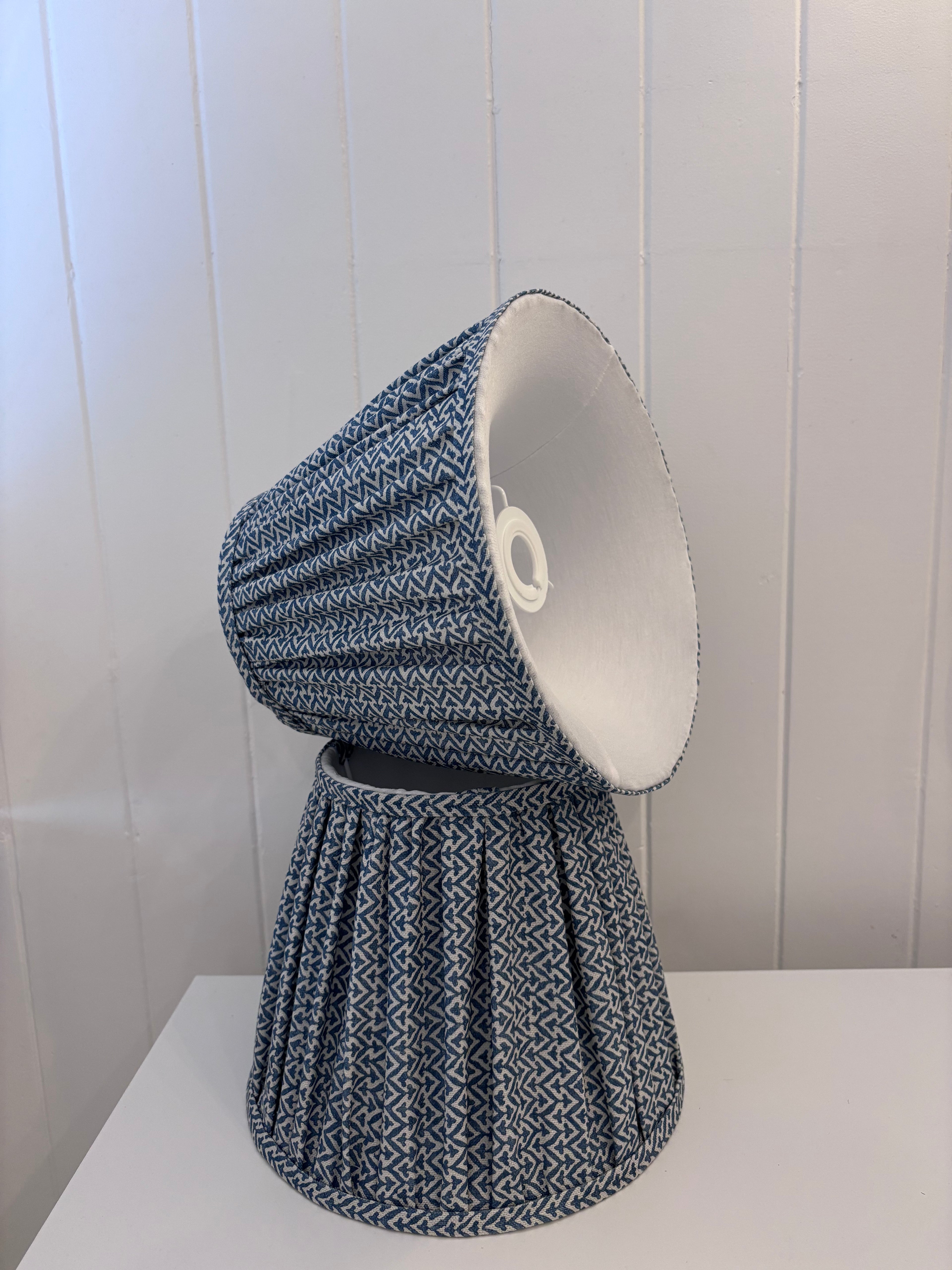 GP & J Baker Gathered Lampshade – Handmade Designer Shade
