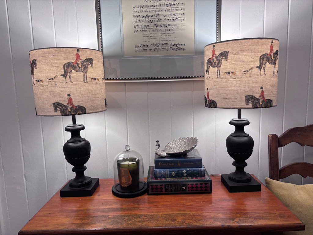 Horse and Hound lamps
