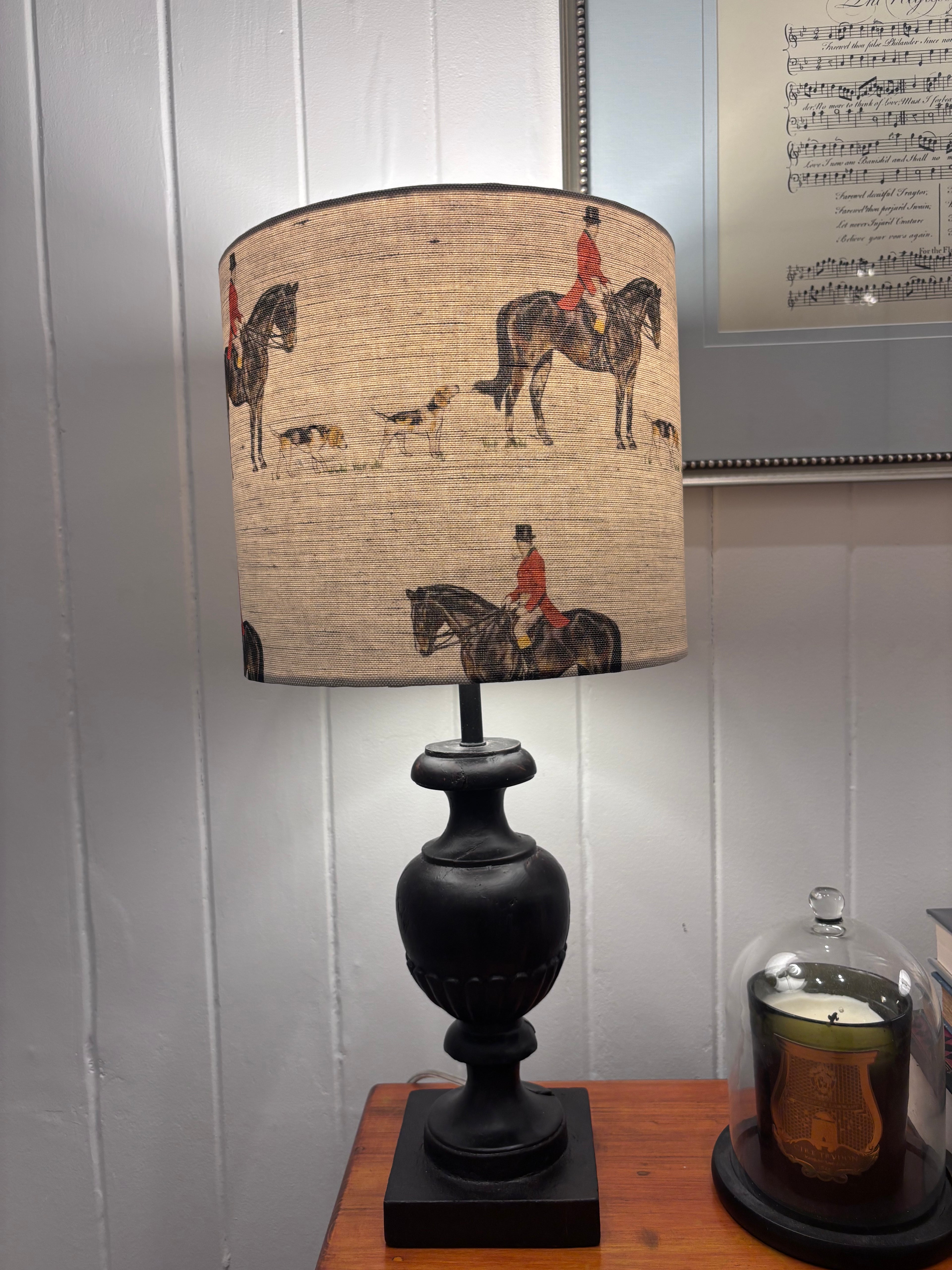 Horse and Hound lamps