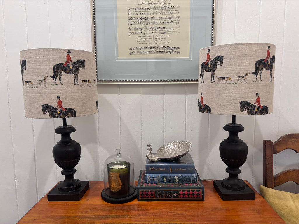 Horse and Hound lamps