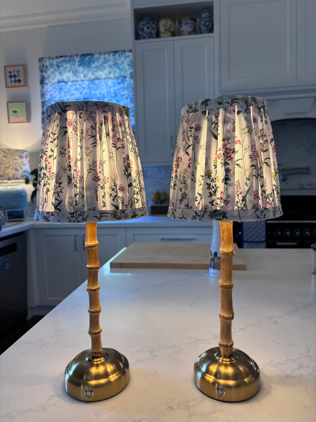 Bamboo usb lamps